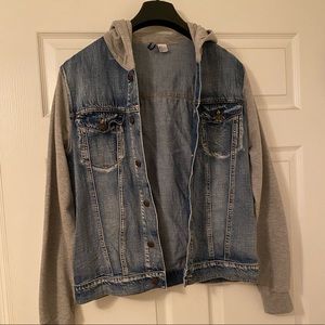 Hooded Denim Jacket